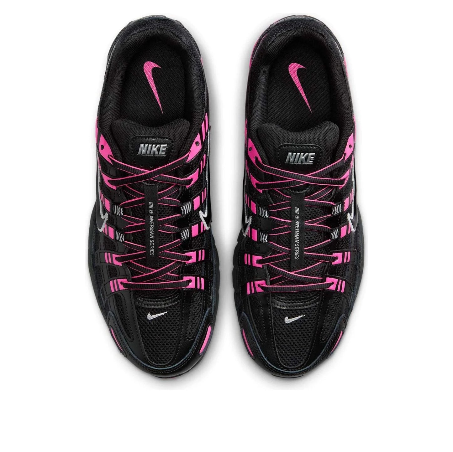 Nike P-6000 Pink Blast Metallic Silver Black