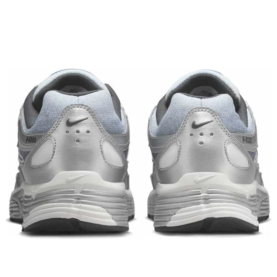 Nike P-6000 Metallic Silver Wolf Grey