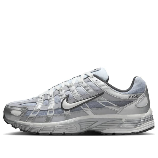 Nike P-6000 Metallic Silver Wolf Grey